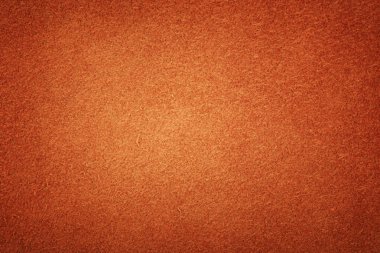 Turuncu renkli süet arkaplan koyu vignette makro arkaplan