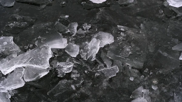 川の氷だ ウェブデザインの概要背景画像 — ストック写真