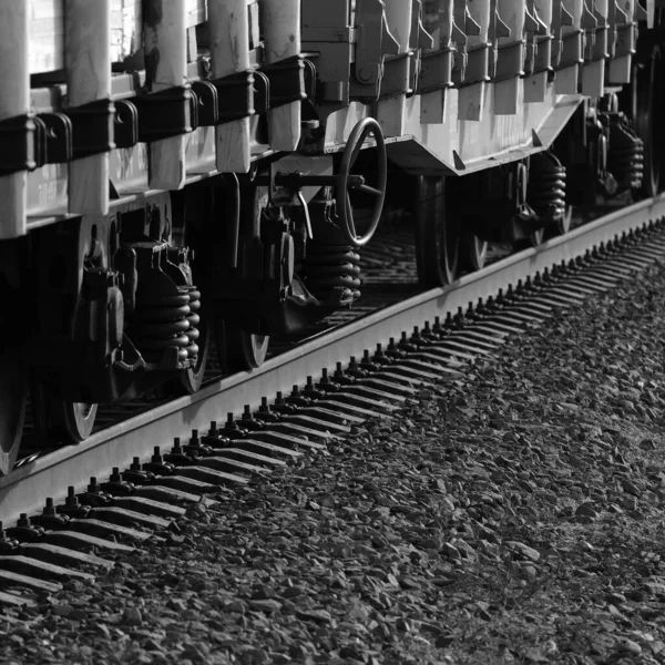 Tren Vagonlarının Hareketi — Stok fotoğraf