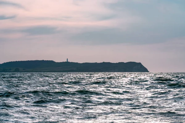 Baltık Denizi Gün Batımında Saklı Ada — Stok fotoğraf