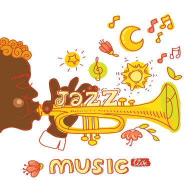 Trompet çalmaya jazzman