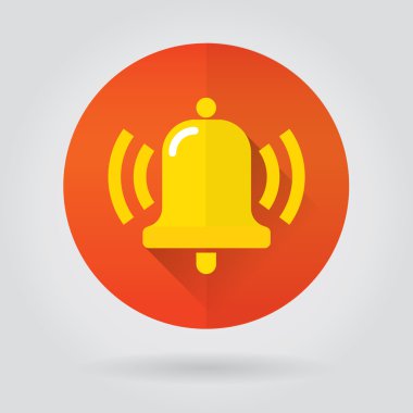 Notifications call icon with bell