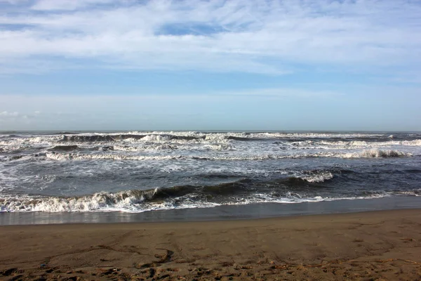 Surfen Corona Tijden Bij Forte Dei Marmi Toscane Italië — Stockfoto