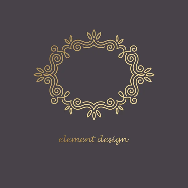 Елемент дизайну логотипу . — стоковий вектор