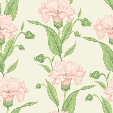 Kusursuz çiçek deseni.