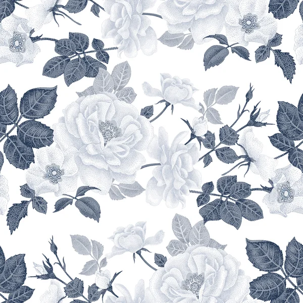 Güllü Çiçeksiz Desen.