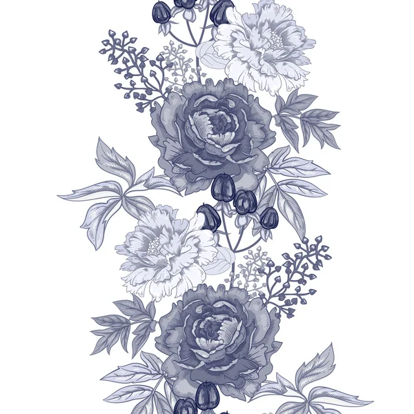 vektörsüz çiçek deseni.