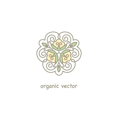 Vektör organik tasarım