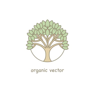 Vektör organik tasarım