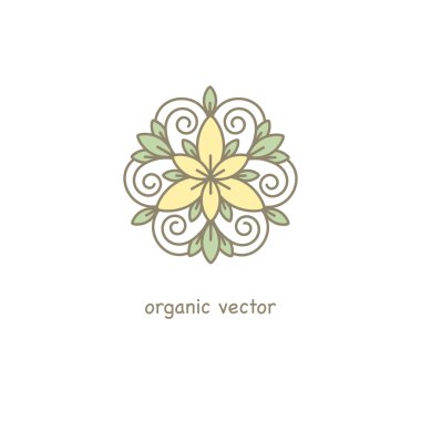 Vektör organik tasarım