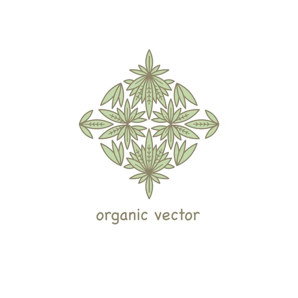 Vektor organikus Design — Stock Vector