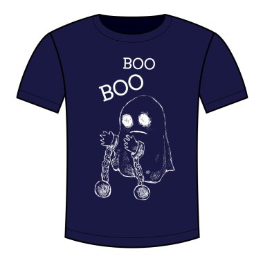 Mistik baskılı tişört.