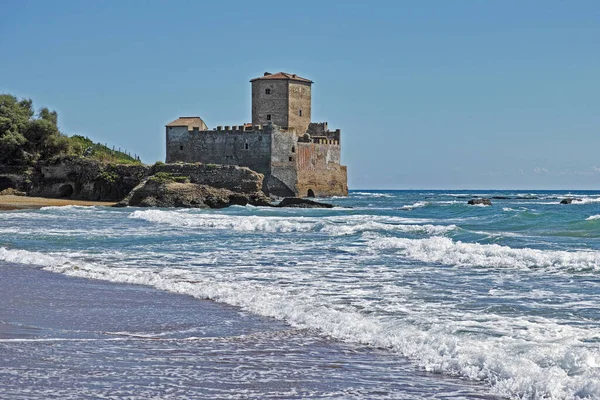Средневековая Морская Крепость Астура Латина Лацио Италия — стоковое фото