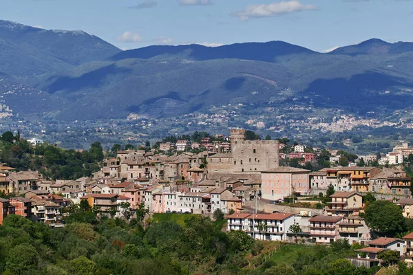 View Village Nazzano Lazio Italy Europe — стоковое фото