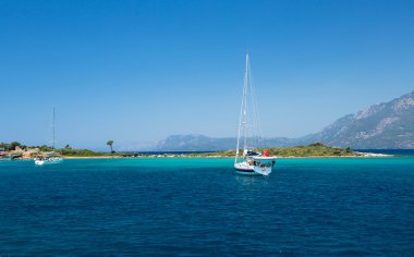 Kleopatra Ege Denizi - Alanya Türkiye adalar tekne
