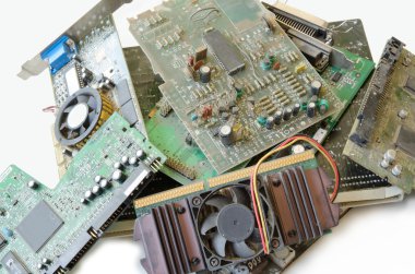 Eski elektronik parçalar