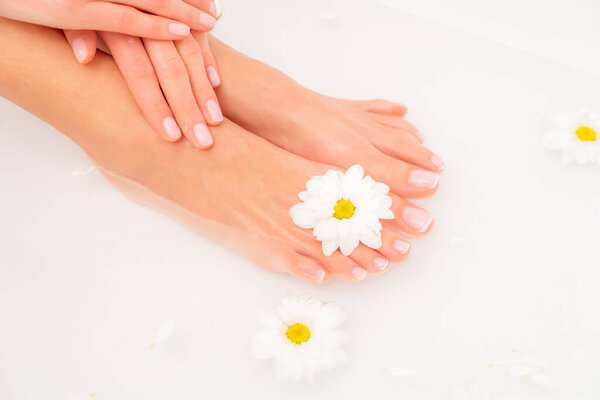 Time to relax of perfect legs.