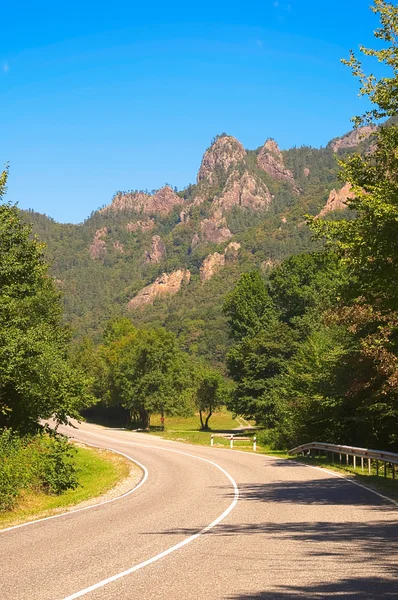 Bend in the road — Stock Photo, Image