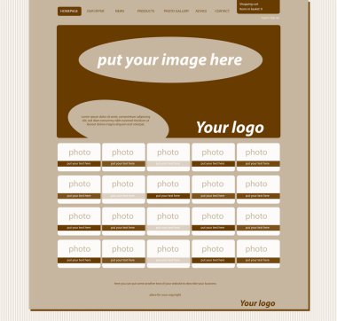 duyarlı web düzeni şablonu için iş veya kar amacı gütmeyen organi
