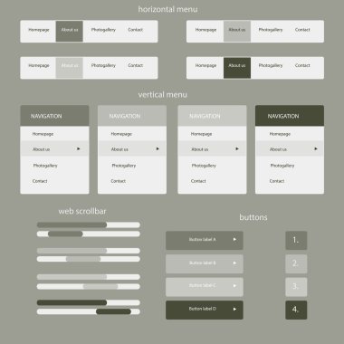 web sitesi için duyarlı öğeleri