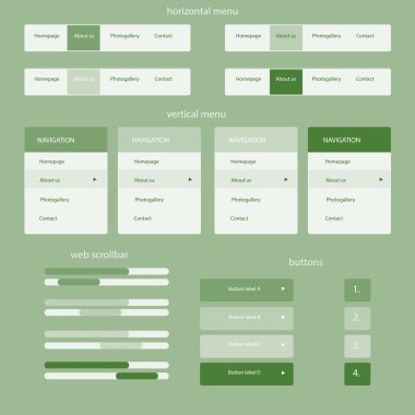 web sitesi için duyarlı öğeleri