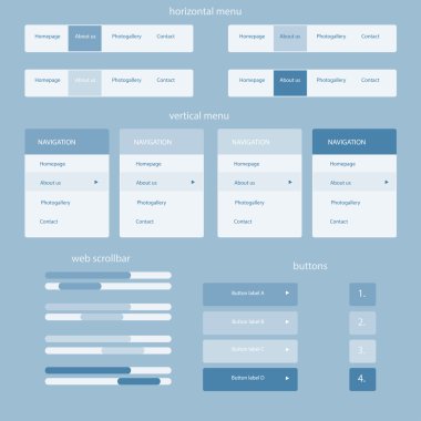 web sitesi için duyarlı öğeleri