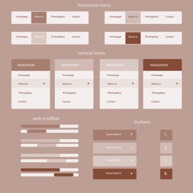 web sitesi için duyarlı öğeleri