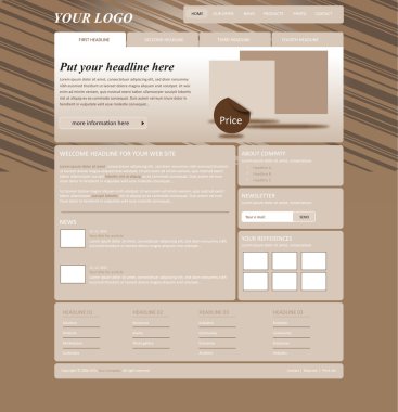 duyarlı web düzeni şablonu için iş veya kar amacı gütmeyen organi