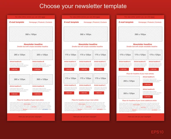 Duyarlı bülten şablonu için iş veya kar amacı gütmeyen organi