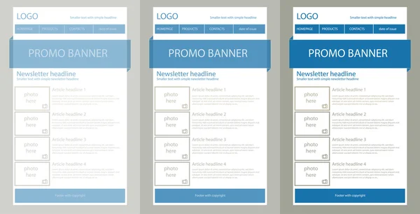 Duyarlı bülten şablonu için iş veya kar amacı gütmeyen organi