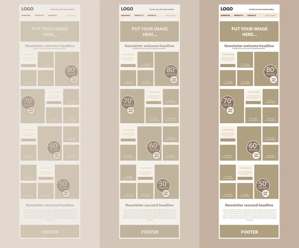 Duyarlı bülten şablonu için iş veya kar amacı gütmeyen organi