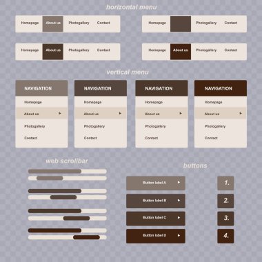web sitesi için duyarlı öğeleri