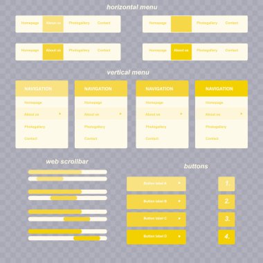 web sitesi için duyarlı öğeleri