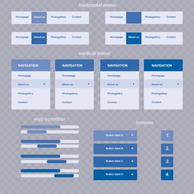 web sitesi için duyarlı öğeleri