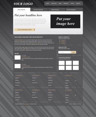 duyarlı web düzeni şablonu için iş veya kar amacı gütmeyen organi