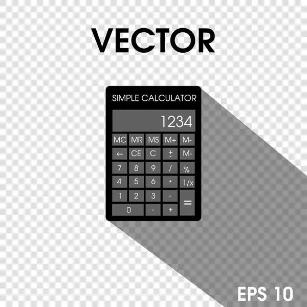 Прості векторні калькулятор — стоковий вектор