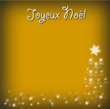 Vektör vintage retro Noel arka plan