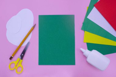 Kartondan paskalya kartı nasıl yapılır, adım adım, adım adım. El yapımı Paskalya yumurtası konsepti