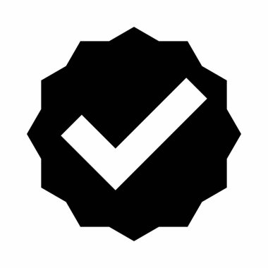 Kontrol işaretleri, tik işaretleri, kabul edildi, onaylandı, evet, doğru, tamam, doğru seçimler, görev tamamlama, oylama. - vektör işaretleri. Beyaz tasarım. İzole edilmiş bir ikon. Düz biçim vektör illüstrasyonu.