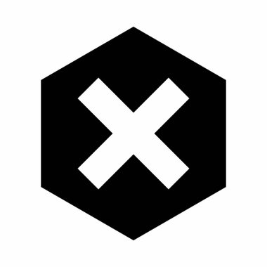 Yanlış notlar, yanlış işaretler, reddedilmiş, onaylanmamış, hayır, yanlış, tamam değil, yanlış seçimler, görev tamamlama, oylama. - vektör işaretleri. Beyaz tasarım. İzole edilmiş bir ikon. Düz biçim vektör illüstrasyonu.