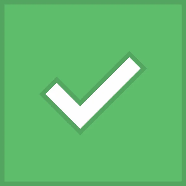 Tick Mark Accepted Approved Yes Correct Right Choices Task Completion — 스톡 벡터