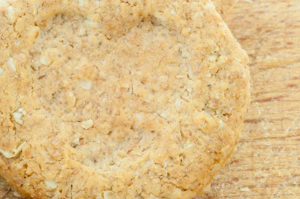 Macro detalhes de cookies inteiros — Fotografia de Stock
