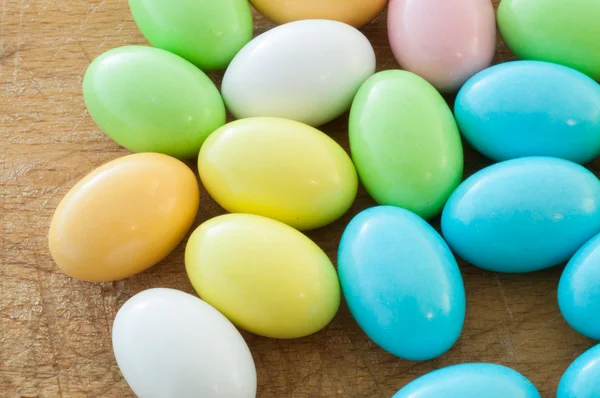 Chocolate eggs for easter — Stock Photo, Image