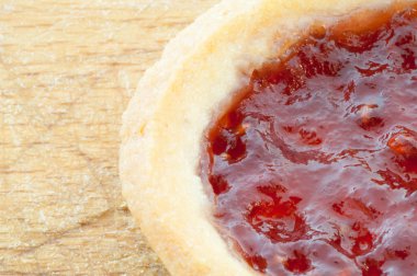 Makro ayrıntı Ahududu reçeli