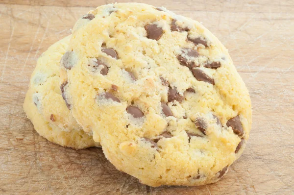 Big chocolate cookies — Stock Photo, Image