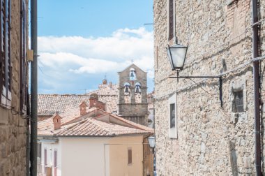 Cortona ayrıntılarını güzel şehir