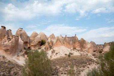 Kapadokya manzarası