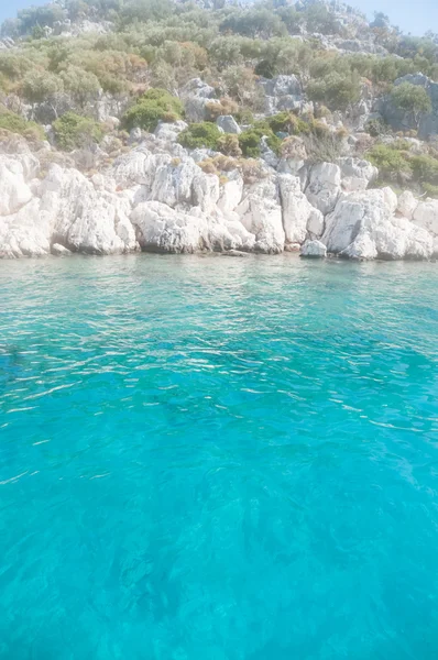 stock image beautiful sea in Turkey