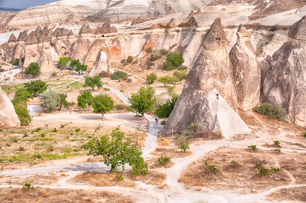 Fireplaces of fairies in cappadocia — Stock Photo, Image