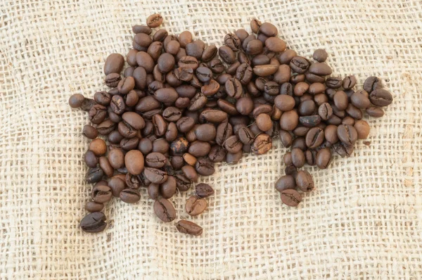 Macro of coffee — Stock Photo, Image